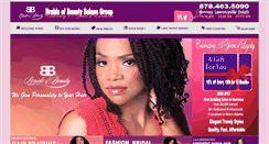 Desktop Screenshot of braidsofbeauty.com